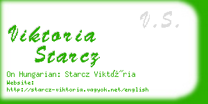 viktoria starcz business card